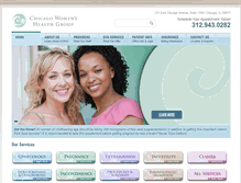 Tablet Screenshot of chicagowomenshealthgroup.com
